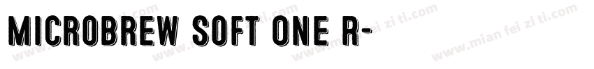 Microbrew Soft One R字体转换